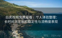 白虎视频免费观看｜个人体验整理：长时间浏览后的稳定性与流畅度表现