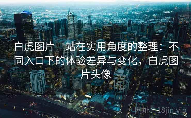 白虎图片｜站在实用角度的整理：不同入口下的体验差异与变化，白虎图片头像  第1张