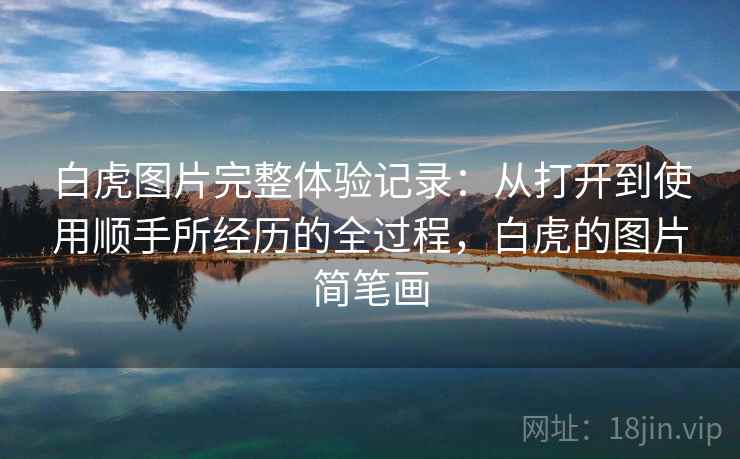 白虎图片完整体验记录：从打开到使用顺手所经历的全过程，白虎的图片简笔画  第2张