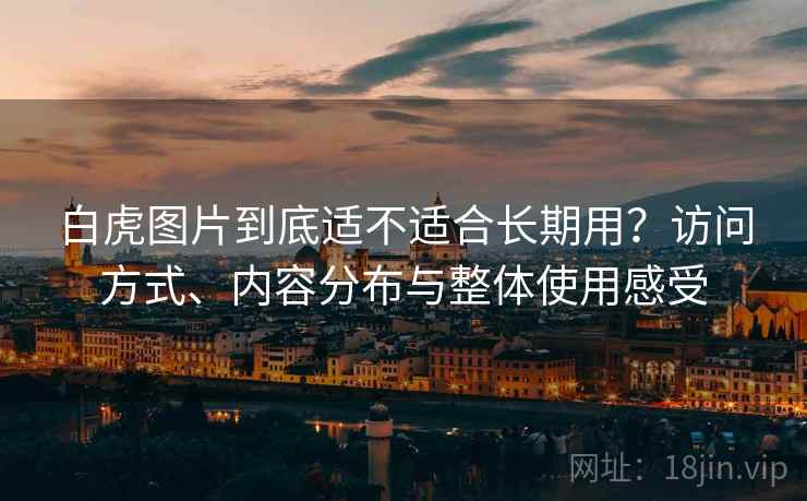 白虎图片到底适不适合长期用?访问方式、内容分布与整体使用感受 第2张 白虎图片到底适不适合长期用?访问方式、内容分布与整体使用感受 第2张
