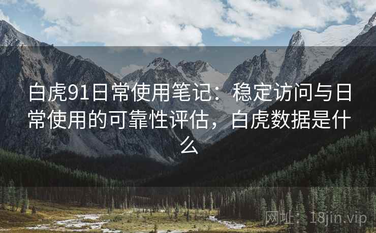 白虎91日常使用笔记：稳定访问与日常使用的可靠性评估，白虎数据是什么  第2张